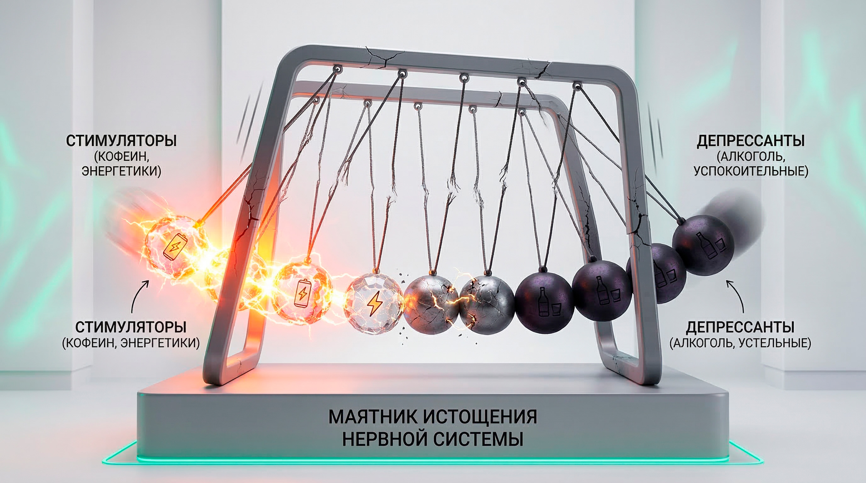 Химические качели: энергетики и алкоголь